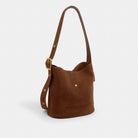 Coach Bleecker Bucket Bag Brass Warm Brown