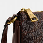 Coach Plaza Bag In Signature Canvas Brass Maple
