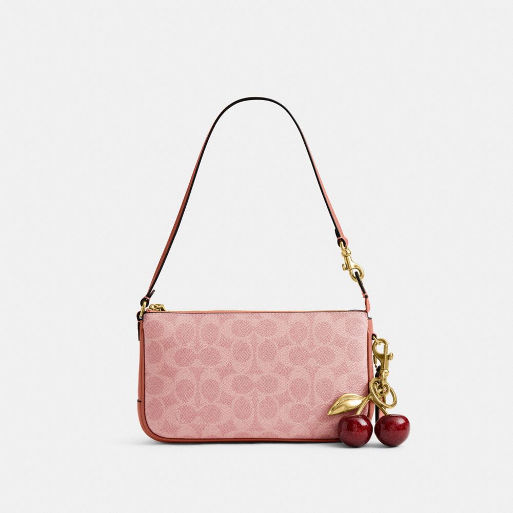 Coach Plaza Bag In Signature Canvas Brass Melon Pink – Dawntown