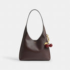 Coach Crystal Cherry Bag Charm Brass Red