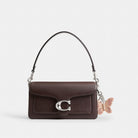 Coach Butterfly Bag Charm Silver Cream