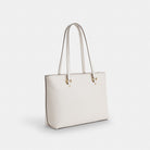 Coach Station Tote Bag Gold Chalk