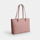 Coach Station Tote Bag Gold Carnation