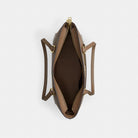 Coach Station Tote Bag Gold Dark Stone