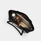 Coach Station Tote Bag Silver Black