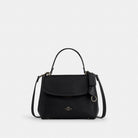 Coach Emory Top Handle Bag Gunmetal Black