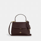 Coach Emory Top Handle Bag Gold Espresso