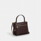 Coach Emory Top Handle Bag Gold Espresso