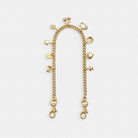 Coach Charm Chain Strap Gold Gold