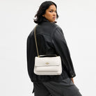 Coach Elodie Crossbody Bag Gold Chalk