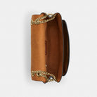 Coach Elodie Crossbody Bag In Signature Canvas Gold Walnut Black