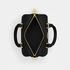Coach Mini Rowan Crossbody Bag In Signature Leather Gold Black