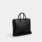 Coach Ethan Large Brief Gunmetal Black