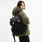 Coach Clark Backpack Gunmetal Black