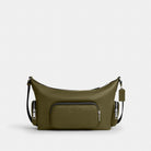 Coach Finn Crossbody Bag With Pockets Silver Olive