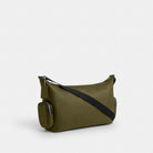 Coach Finn Crossbody Bag With Pockets Silver Olive