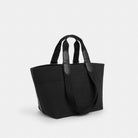 Coach Small Tour Tote Bag Gunmetal Black Multi