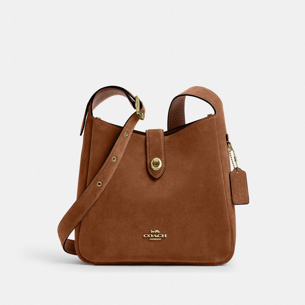 Coach Hadley Convertible Crossbody Bag Gold Sienna