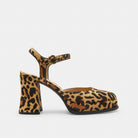 Women's Coach Tea Rose Pump With Leopard Print Natural Leopard