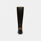 Women's Coach Sculpted C Tall Boot In Loved Leather Black