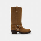 Women's Coach Harness Boot Coconut