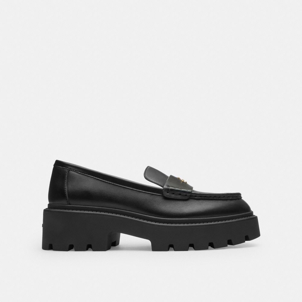 Women's Coach Lucy Loafer Black