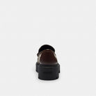 Women's Coach Lucy Loafer In Signature Jacquard Oak Maple