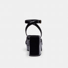 Women's Coach Block Heel Sandal Black