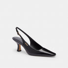 Women's Coach Slingback Heel Black