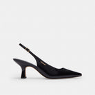 Women's Coach Slingback Heel Black