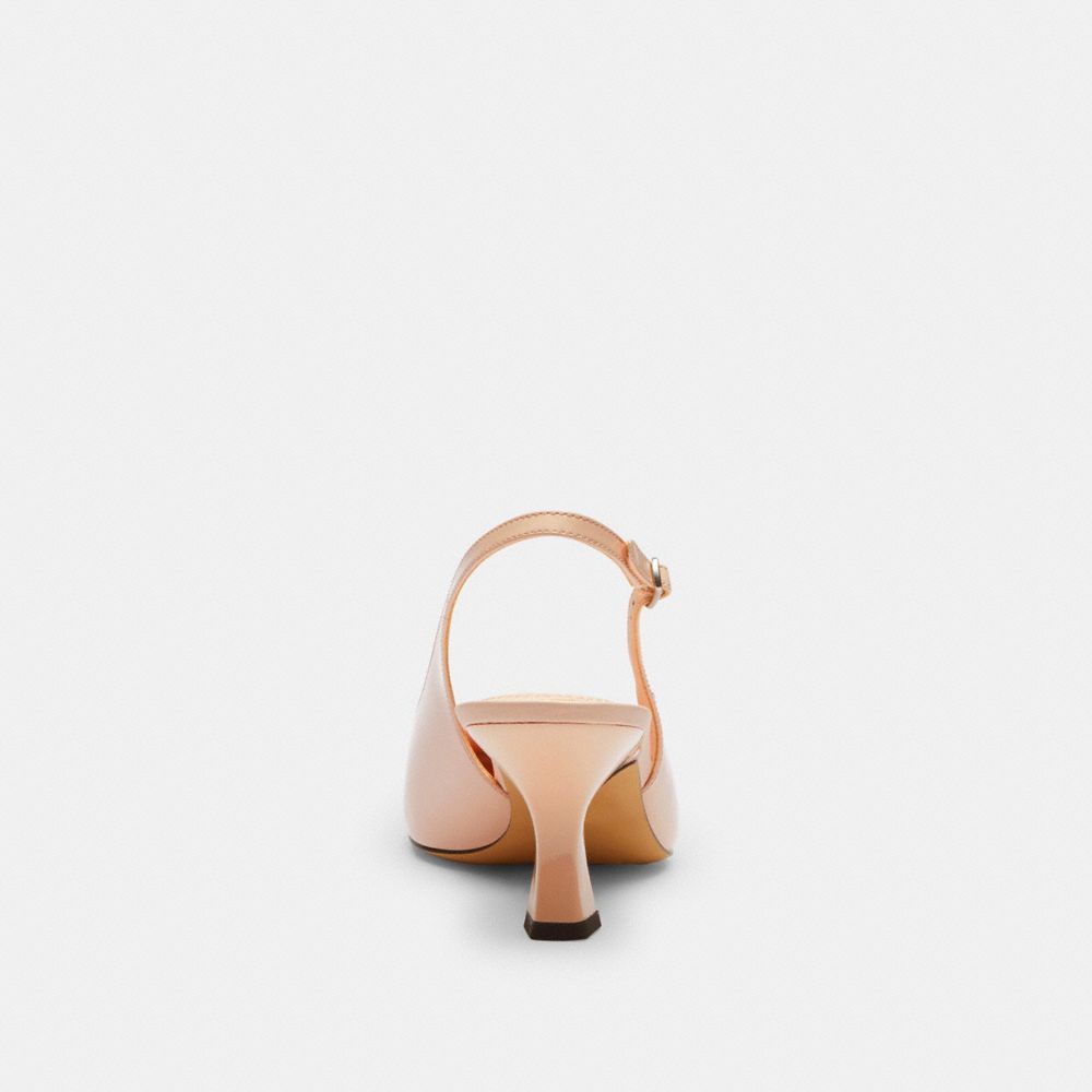 Women's Coach Slingback Heel Candy Pink