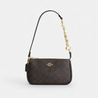Coach Tea Rose Strap Extender Gold Gold