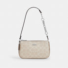 Coach Signature Strap Extender Silver Silver