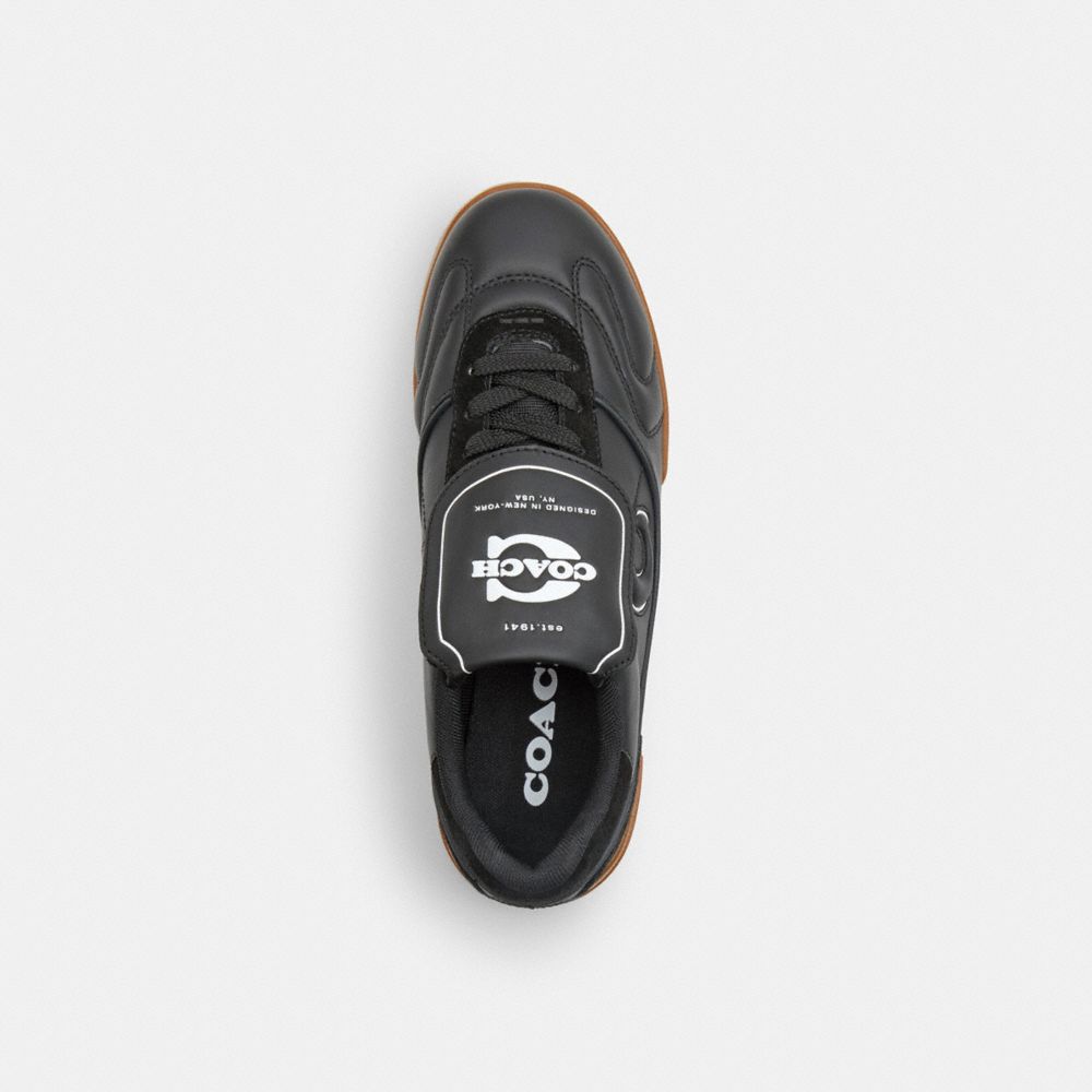 Women's Coach Match Sneaker Black