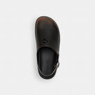 Women's Coach Sculpted C Platform Clog In Loved Leather Black