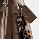 Coach Alter/Ego Large Crescent Shoulder Bag In Upcrafted Leather Dark Stone