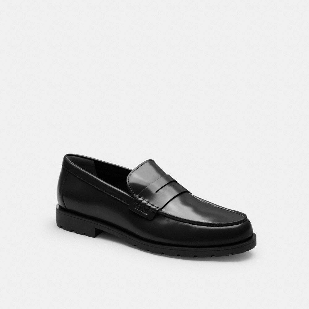 Men's Coach Reagan Loafer Black