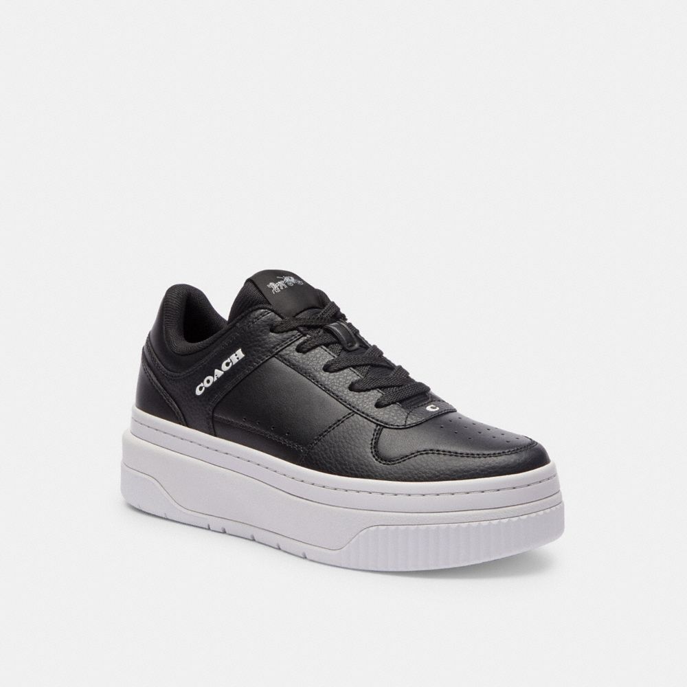 Women's Coach Platform Sneaker Black