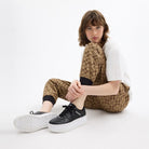 Women's Coach Platform Sneaker Black