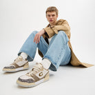 Men's Coach Soho Sneaker In Mixed Signature Multi