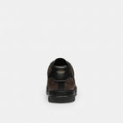 Men's Coach High Line Sneaker In Signature Canvas Walnut & Black