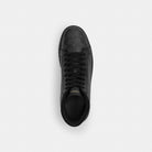 Men's Coach High Line High Top Sneaker In Signature Canvas Graphite Black