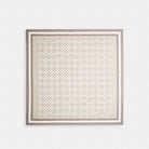 Coach Signature Silk Square Scarf Bone