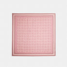 Coach Signature Silk Square Scarf Dusty Pink