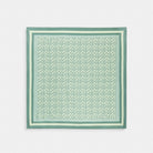 Coach Signature Silk Square Scarf Mint