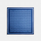Coach Signature Silk Square Scarf True Blue