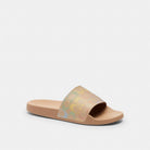 Women's Coach Udele Sport Slide In Signature Canvas Sand Multi