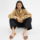 Women's Coach Udele Sport Slide In Signature Canvas Sand Multi