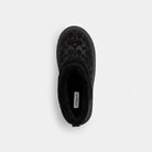 Women's Coach Christina Bootie In Signature Suede Black