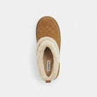Women's Coach Christina Bootie In Signature Suede Tobacco